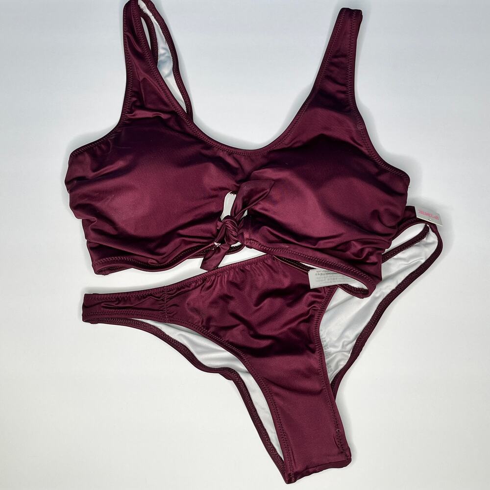 Pink Victoria's Secret Swimsuit Two Piece Itsy New S